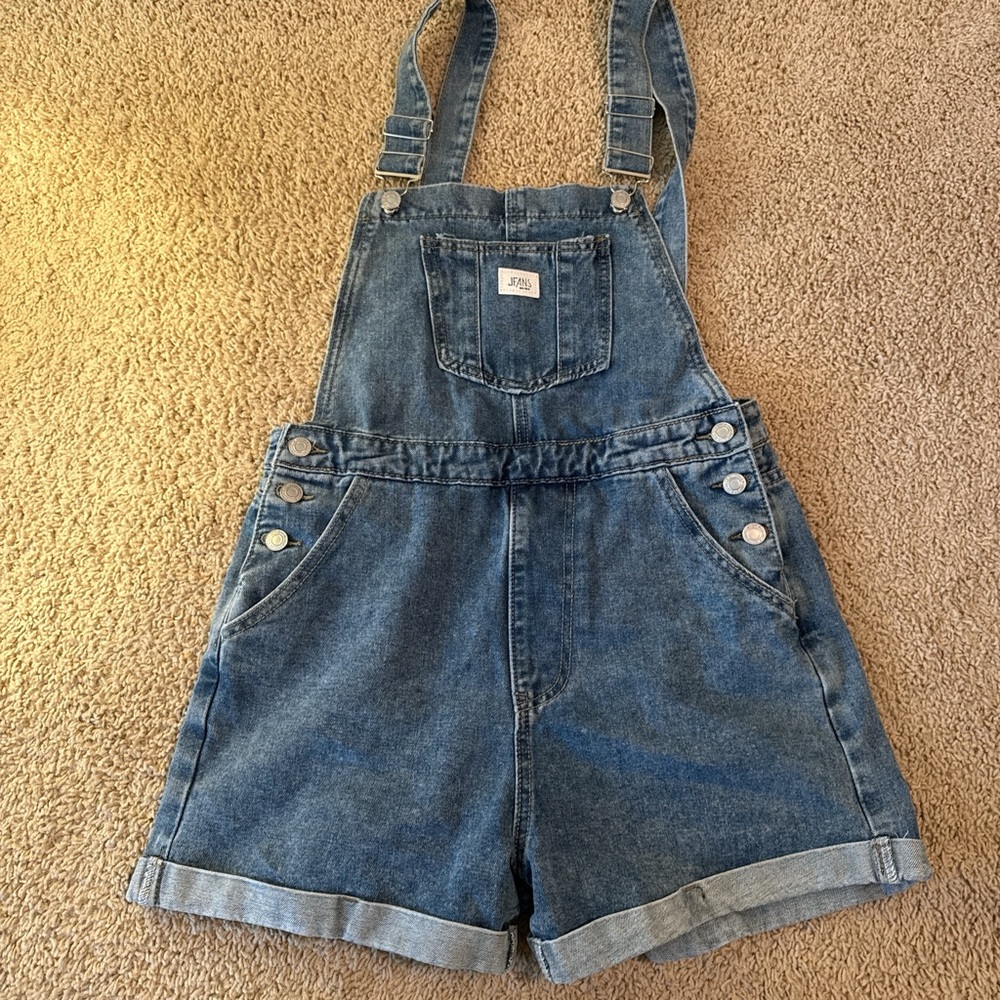 Denim Blue Women's Overalls
